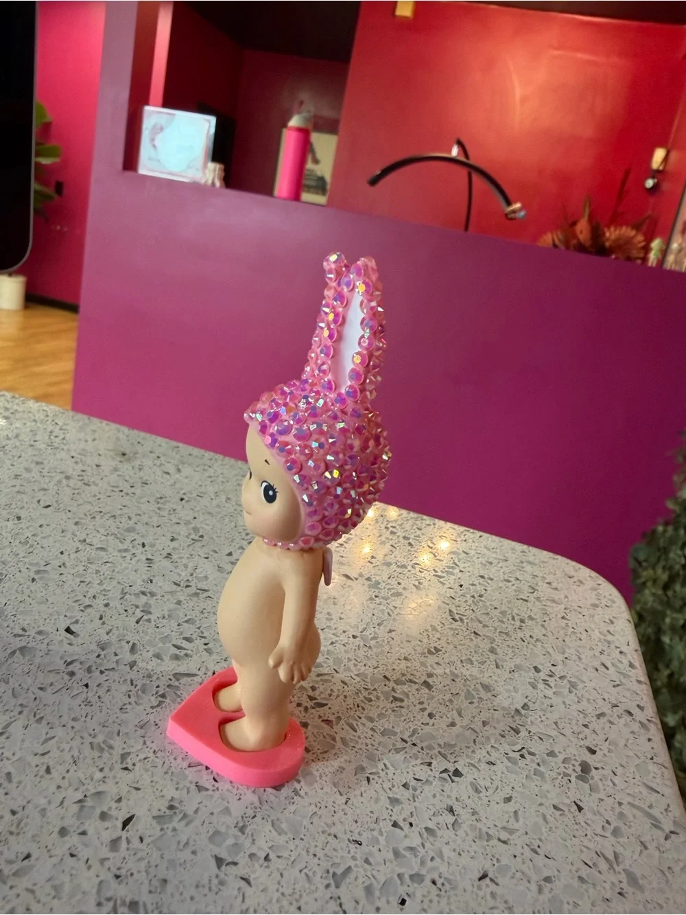 CUSTOM Sonny Angel Authentic, bedazzled bunny